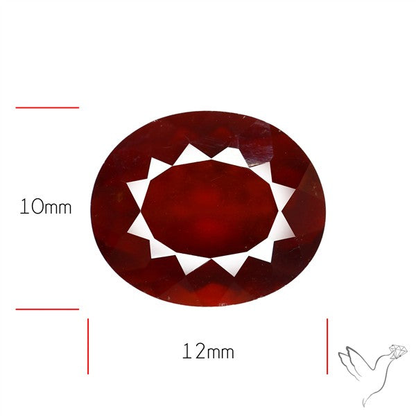 Ceylon Hessonite Garnet Faceted Fine Gemstone