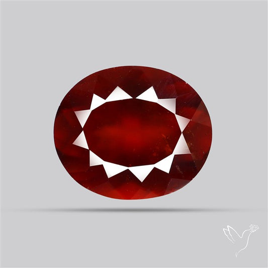 Ceylon Hessonite Garnet Faceted Fine Gemstone