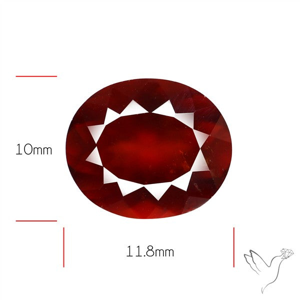 Ceylon Hessonite Garnet Faceted Fine Gemstone