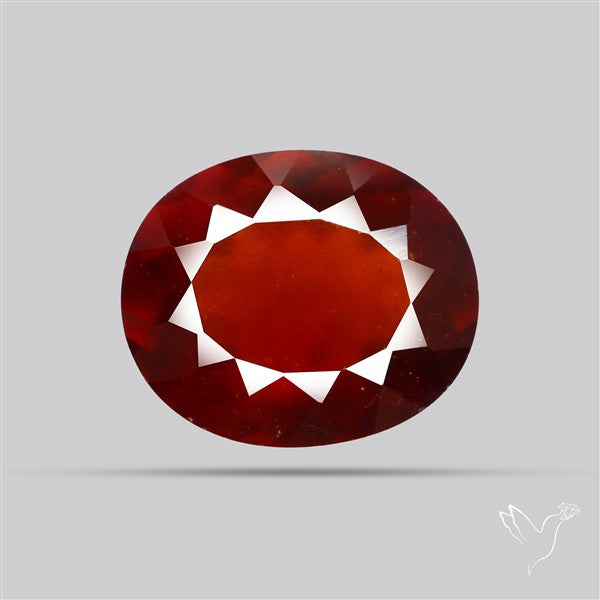 Ceylon Hessonite Garnet Faceted Fine Gemstone