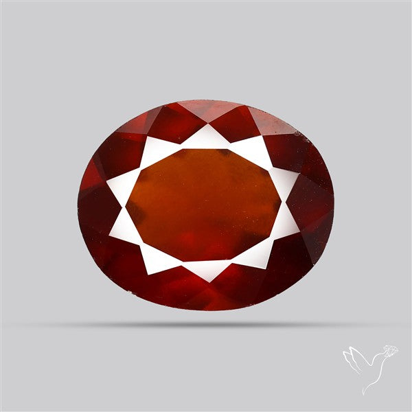 Ceylon Hessonite Garnet Faceted Fine Gemstone
