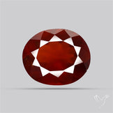 Ceylon Hessonite Garnet Faceted Fine Gemstone