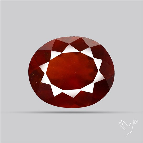 Ceylon Hessonite Garnet Faceted Fine Gemstone