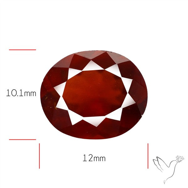 Ceylon Hessonite Garnet Faceted Fine Gemstone