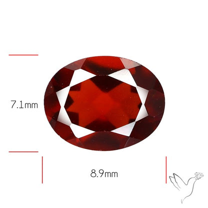 Ceylon Hessonite Garnet Faceted Fine Gemstone