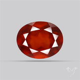 Ceylon Hessonite Garnet Faceted Fine Gemstone