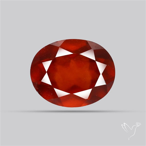 Ceylon Hessonite Garnet Faceted Fine Gemstone