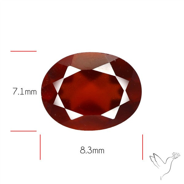 Ceylon Hessonite Garnet Faceted Fine Gemstone