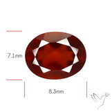Ceylon Hessonite Garnet Faceted Fine Gemstone
