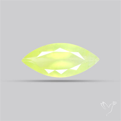 Faceted Gem Australian Prehnite