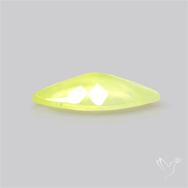 Faceted Gem Australian Prehnite