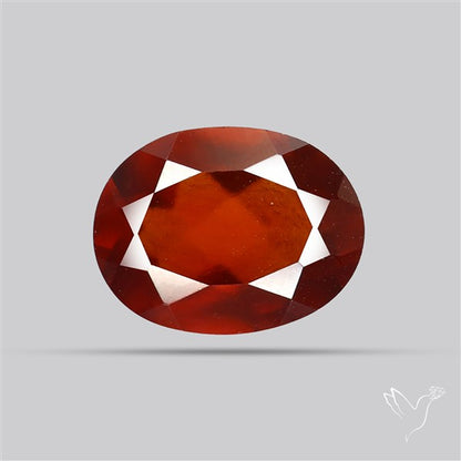 Ceylon Hessonite Garnet Faceted Fine Gemstone