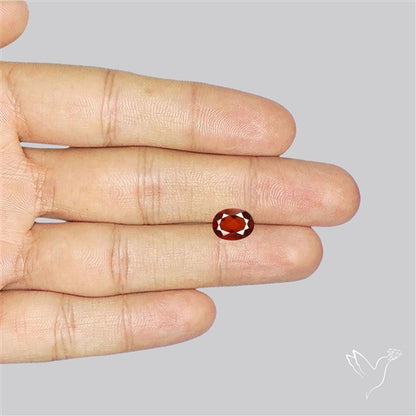 Ceylon Hessonite Garnet Faceted Fine Gemstone