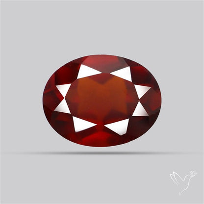 Ceylon Hessonite Garnet Faceted Fine Gemstone