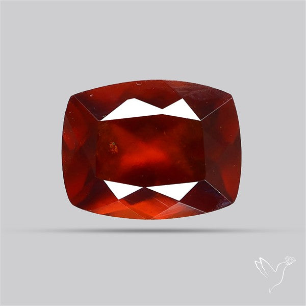 Ceylon Hessonite Garnet Faceted Fine Gemstone