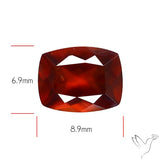 Ceylon Hessonite Garnet Faceted Fine Gemstone