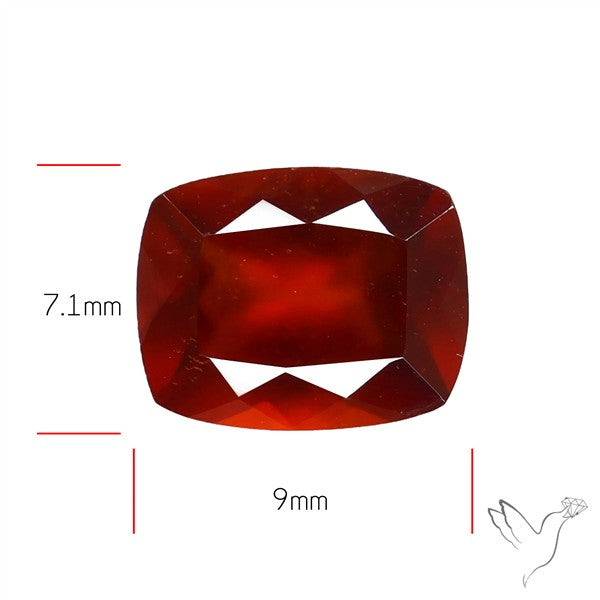 Ceylon Hessonite Garnet Faceted Fine Gemstone
