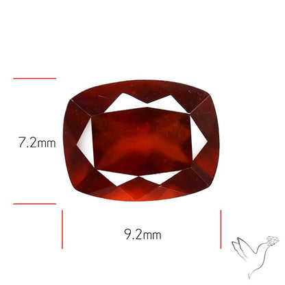 Ceylon Hessonite Garnet Faceted Fine Gemstone