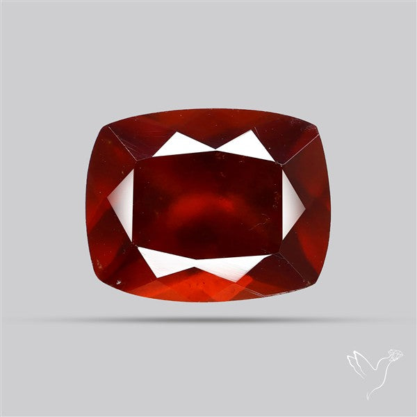 Ceylon Hessonite Garnet Faceted Fine Gemstone
