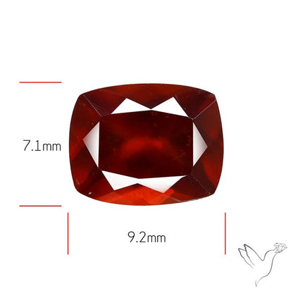 Ceylon Hessonite Garnet Faceted Fine Gemstone
