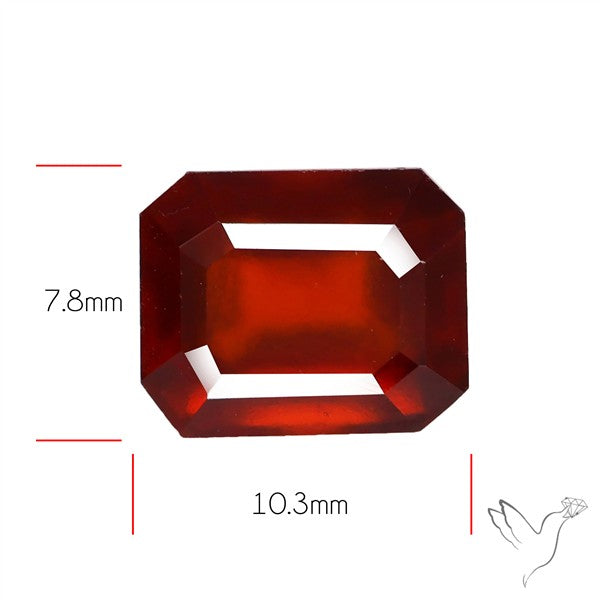 Ceylon Hessonite Garnet Faceted Fine Gemstone
