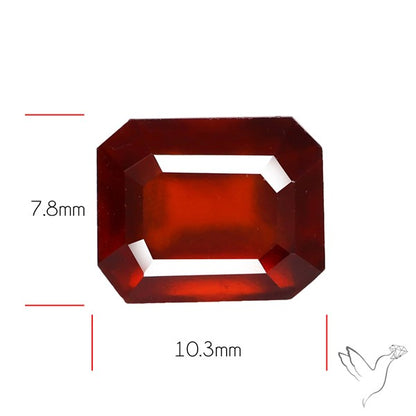 Ceylon Hessonite Garnet Faceted Fine Gemstone