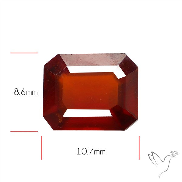 Ceylon Hessonite Garnet Faceted Fine Gemstone