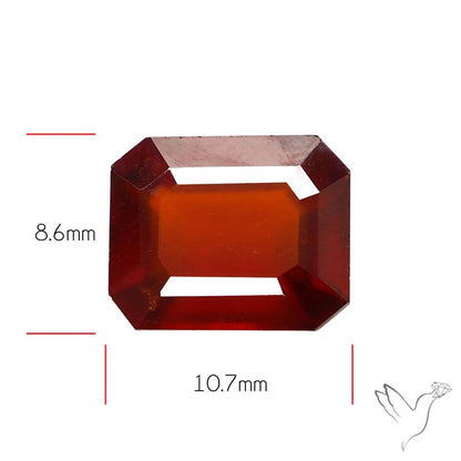 Ceylon Hessonite Garnet Faceted Fine Gemstone