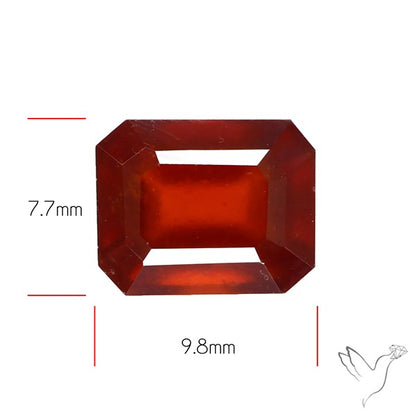 Ceylon Hessonite Garnet Faceted Fine Gemstone