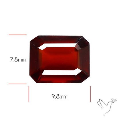 Ceylon Hessonite Garnet Faceted Fine Gemstone