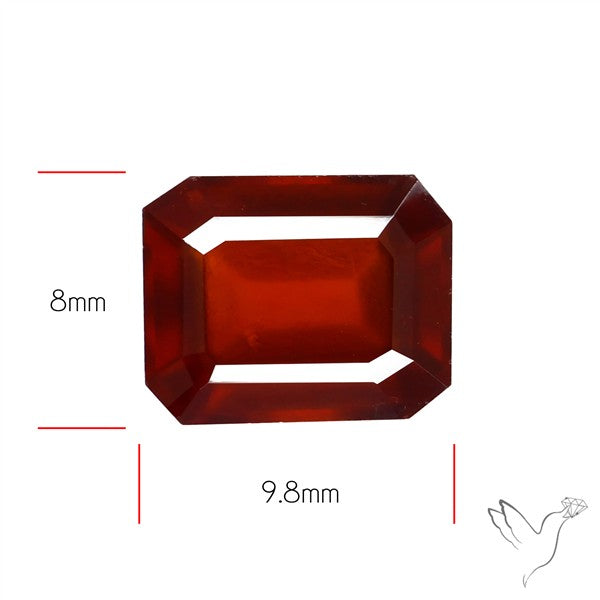 Ceylon Hessonite Garnet Faceted Fine Gemstone