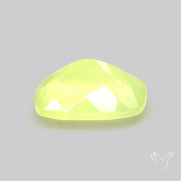 Faceted Gem Australian Prehnite