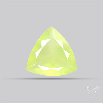 Faceted Gem Australian Prehnite