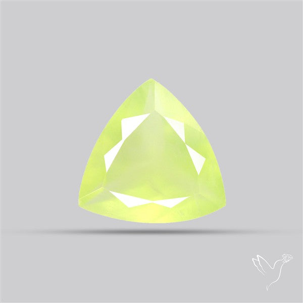 Faceted Gem Australian Prehnite