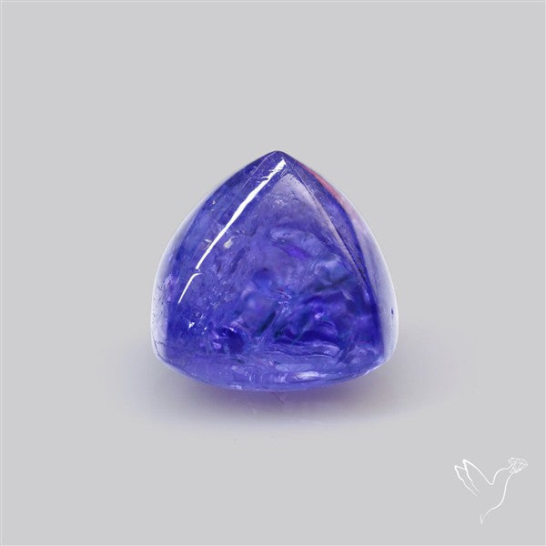 Faceted Tanzanite Sugarloaf Gemmy