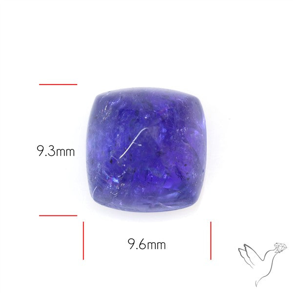 Faceted Tanzanite Sugarloaf Gemmy