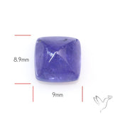 Faceted Tanzanite Sugarloaf Gemmy