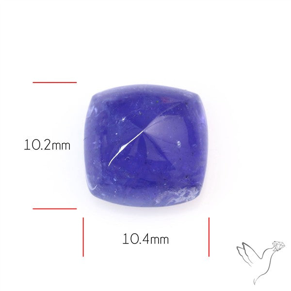 Faceted Tanzanite Sugarloaf Gemmy