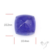 Faceted Tanzanite Sugarloaf Gemmy