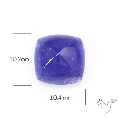 Faceted Tanzanite Sugarloaf Gemmy
