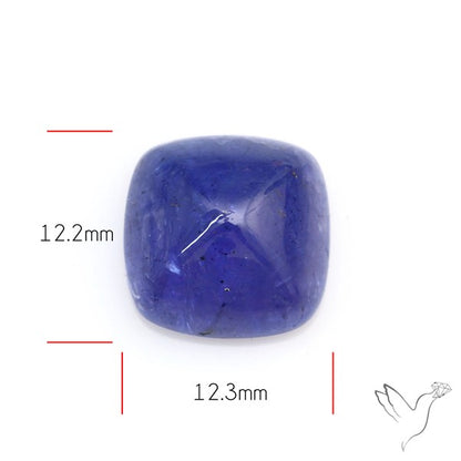 Faceted Tanzanite Sugarloaf Gemmy