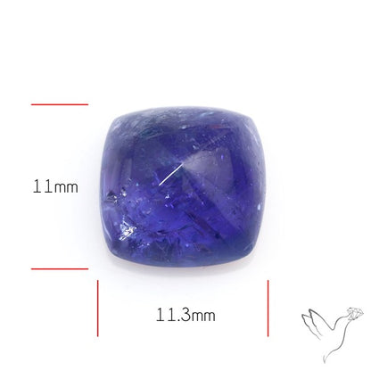 Faceted Tanzanite Sugarloaf Gemmy
