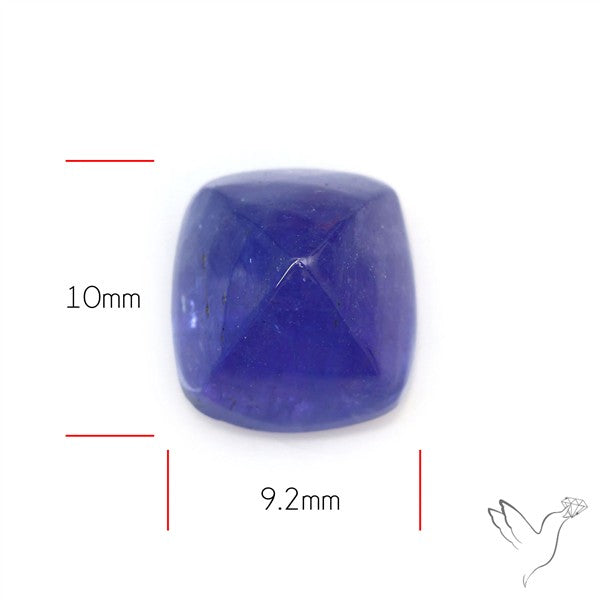 Faceted Tanzanite Sugarloaf Gemmy