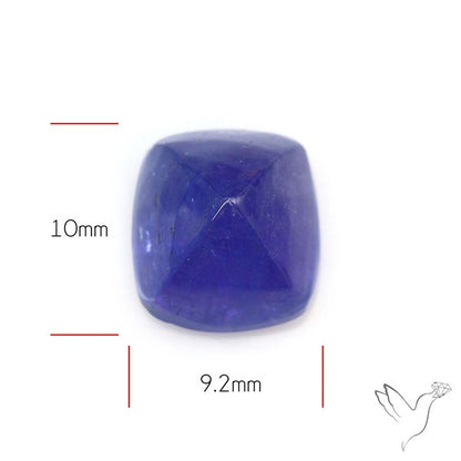 Faceted Tanzanite Sugarloaf Gemmy