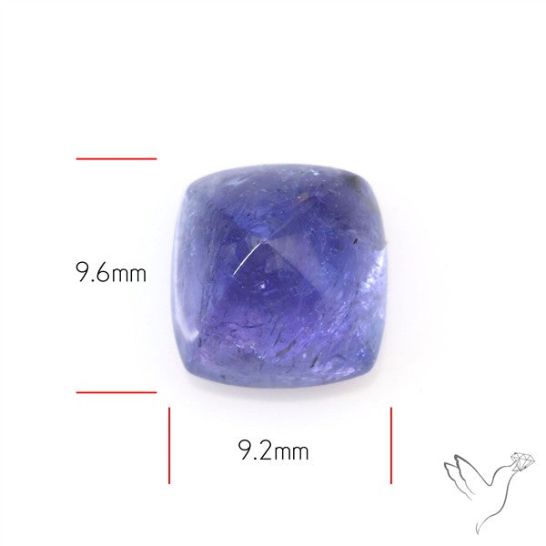 Faceted Tanzanite Sugarloaf Gemmy