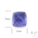 Faceted Tanzanite Sugarloaf Gemmy