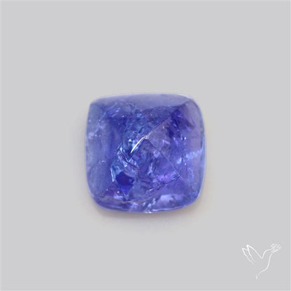 Faceted Tanzanite Sugarloaf Gemmy