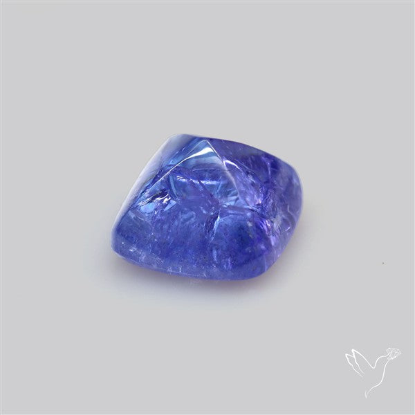 Faceted Tanzanite Sugarloaf Gemmy