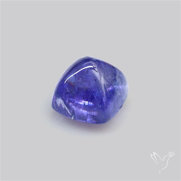 Faceted Tanzanite Sugarloaf Gemmy