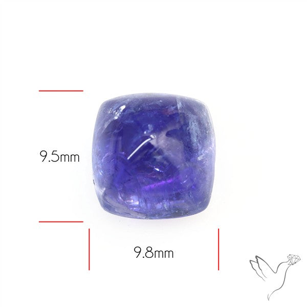 Faceted Tanzanite Sugarloaf Gemmy